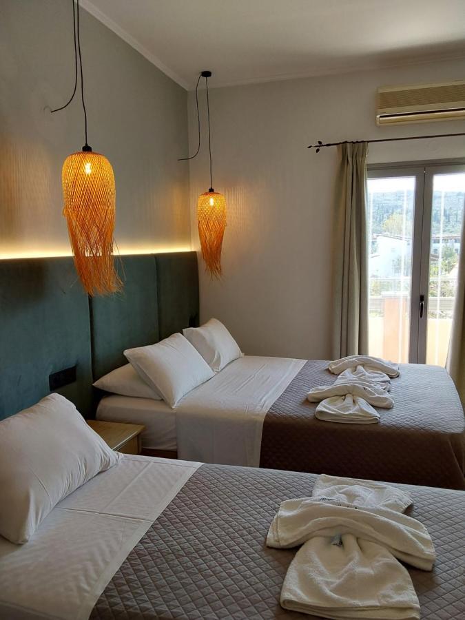 Ninos On The Beach Hotel Roda (Corfu) Exterior foto